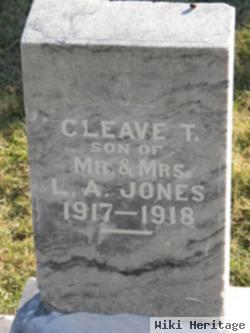 Cleave Thomas Jones