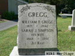 Sarah Jane Simpson Gregg