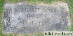 Margaret O'neil Hayden