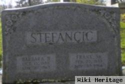 Frank Stefancic, Sr