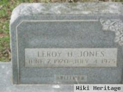 Leroy H Jones