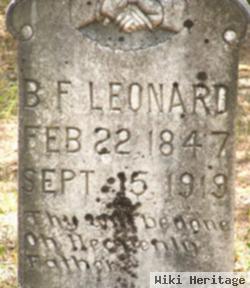 Benjamin Franklin Leonard