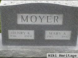 Mary A Halteman Moyer