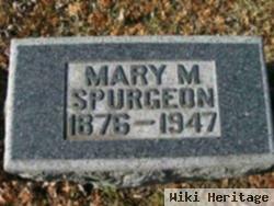 Mary M Spurgeon