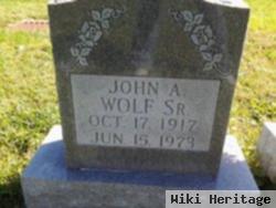 John Allen Wolf, Sr