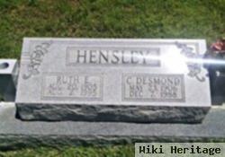 Ruth Elizabeth Cantrell Hensley