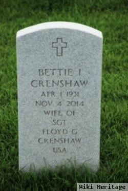 Bettie I Rounds Crenshaw