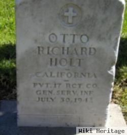 Otto Richard Holt