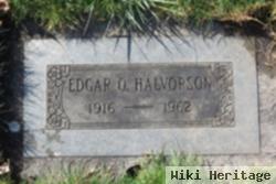 Edgar O Halvorson