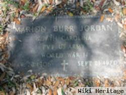 Marion Burr Jordan