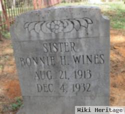 Bonnie H Wines