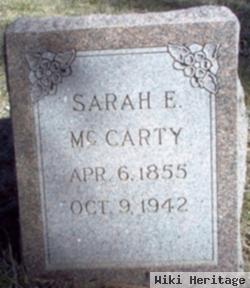 Sarah Etta Mccarty Mccarty