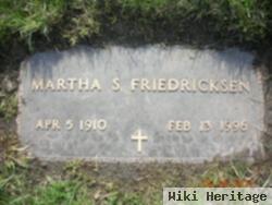 Martha S Friedricksen