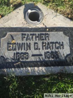 Edwin Dilworth Hatch