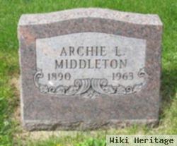 Archie L Middleton