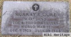 Sgt Murray B. Gore