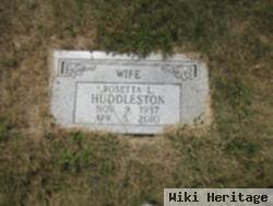 Rosetta Leah Burton Huddleston