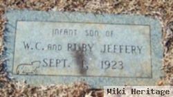 Infant Son Jeffery