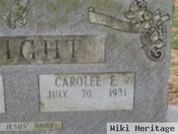 Carolee Edna Wimer Wright