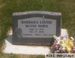 Barbara Louise Mcvay Horn