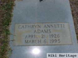 Cathryn Annette Adams