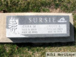 Cora M. Sursie