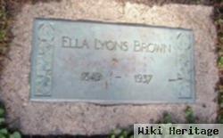 Ella Lyons Brown