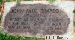 John Paul Simpson