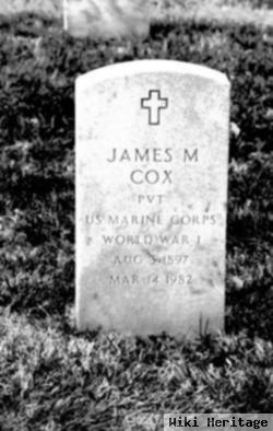 James M Cox