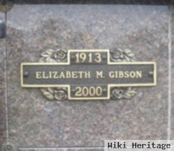 Elizabeth M Eldridge Gibson