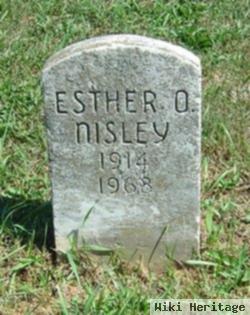 Esther O. Stauffer Nisley