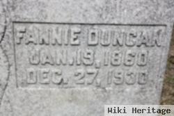 Frances "fannie" Leopard Duncan