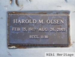 Harold M Olsen