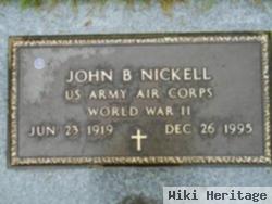 John B Nickell