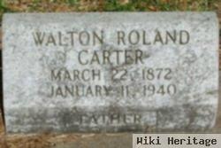 Walton Roland Carter