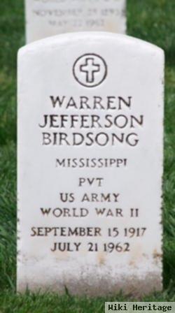 Warren Jefferson Birdsong