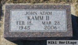 John Adam Kamm, Ii