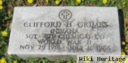 Clifford H Grimes