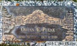 Orian E. Pleak