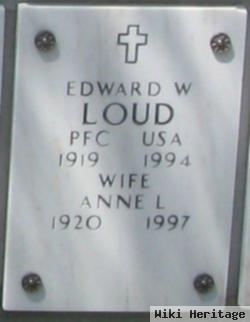 Pfc Edward W Loud