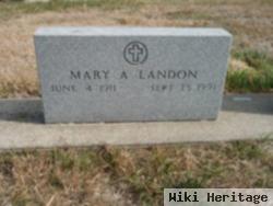 Mary Ann Petr Landon