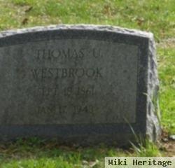 Thomas U Westbrook