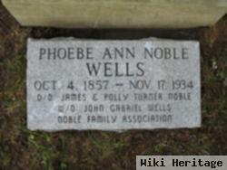 Phoebe Noble Wells