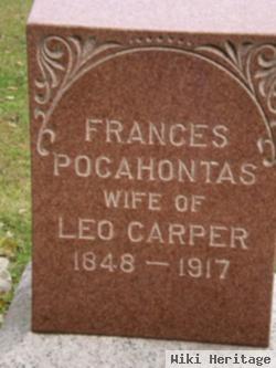 Frances Pocahontas Reeves Carper