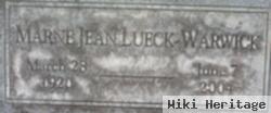 Marne Jean Lueck Warwick