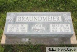 Bertha M. Phillips Braundmeier