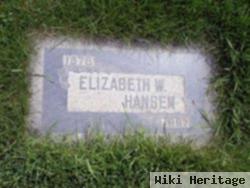 Elizabeth W. Hansen