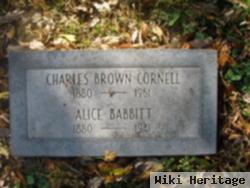 Alice Babbitt Cornell