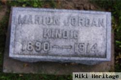 Marion Elizabeth Jordan Kindig