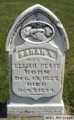 Sarah V Pease